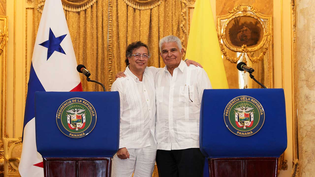 Declaración conjunta de los presidentes de Panamá, José Raúl Mulino Quintero, y de Colombia, Gustavo Petro Urrego