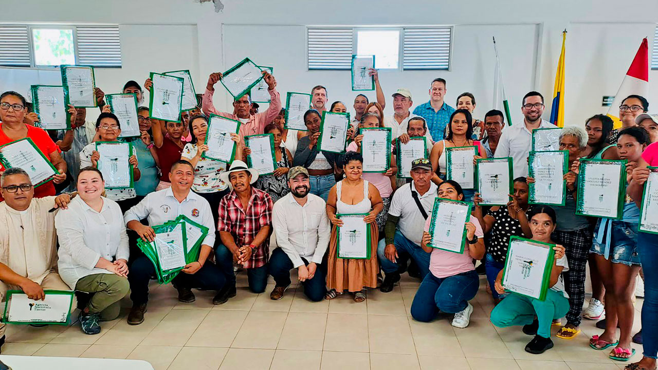 Familias campesinas del Bajo Cauca antioqueño