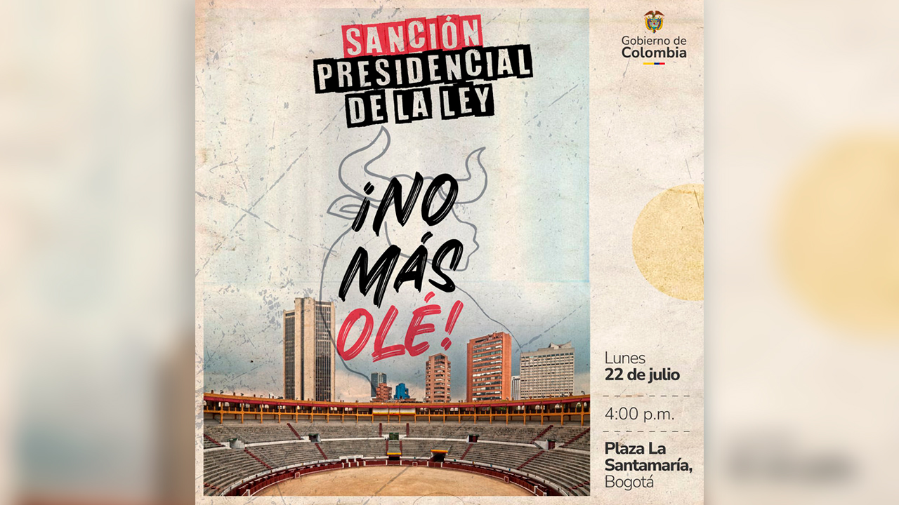 El Gobierno del Cambio invita a los ciudadanos de Bogotá a acompañar el presidente Gustavo Petro en la sanción de la Ley ‘No más