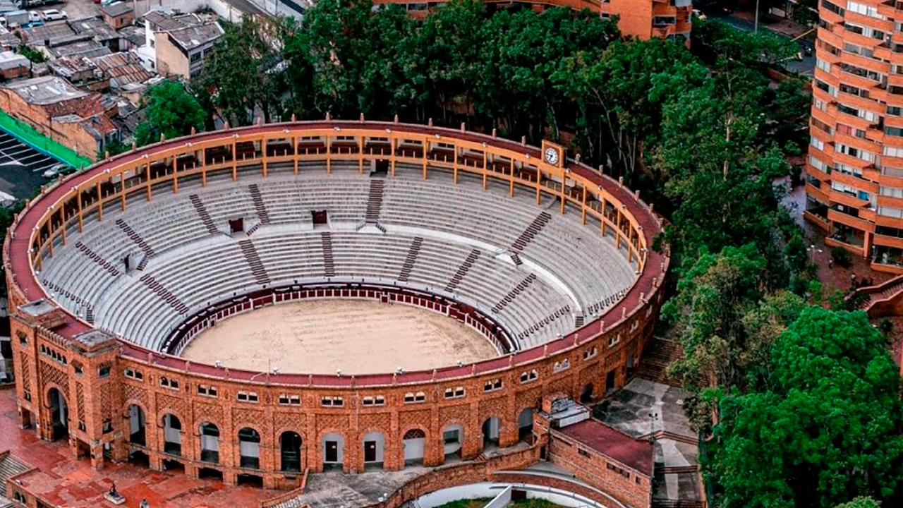 La plaza de toso La Santamaría de Bogotá será convertida en escenario para las artes y eventos culturales.
