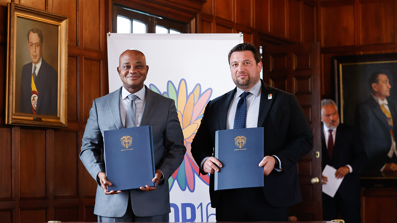 Gobierno de Colombia y Naciones Unidas firmaron un acuerdo de cooperación para garantizar la seguridad durante la COP16