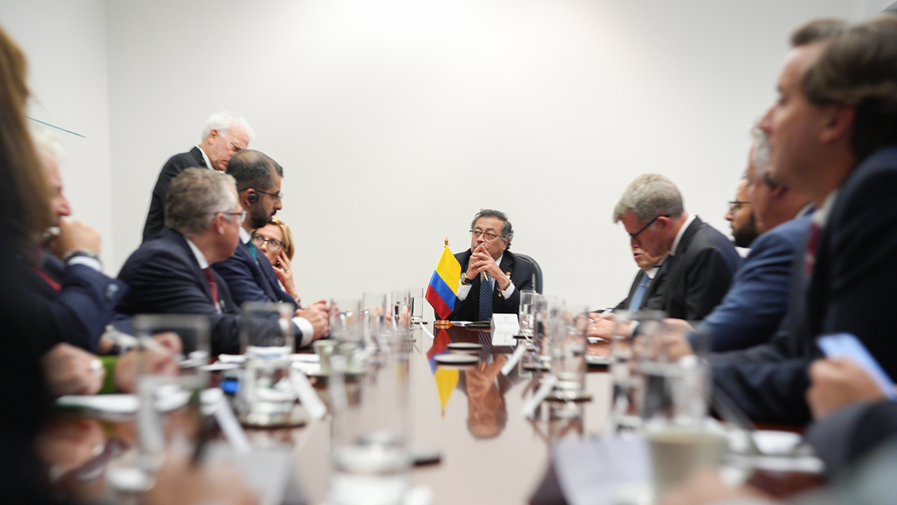 Presidente Gustavo Petro y Cámara de Comercio Colombo-Americana se reunieron en Nueva York para impulsar la economía digital