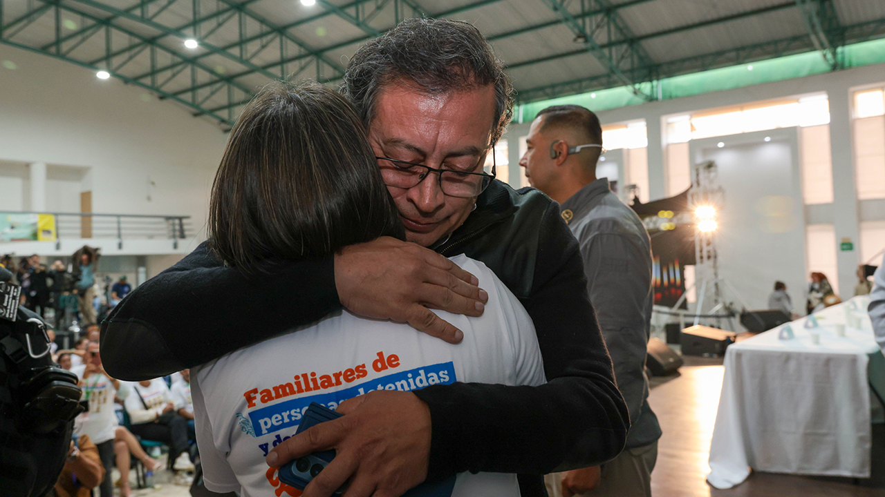 Presidente Petro en el acto público de Reconocimiento de Responsabilidad Internacional por caso de la vereda La Esperanza