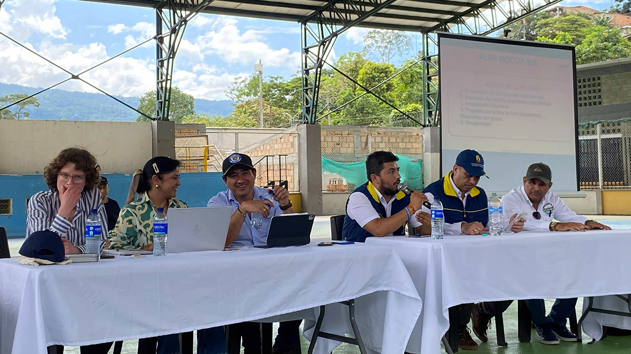 La UNGRD formalizó el contrato con Enterritorio por 80.750 millones de pesos, para reactivar y finalizar las 909 viviendas del p