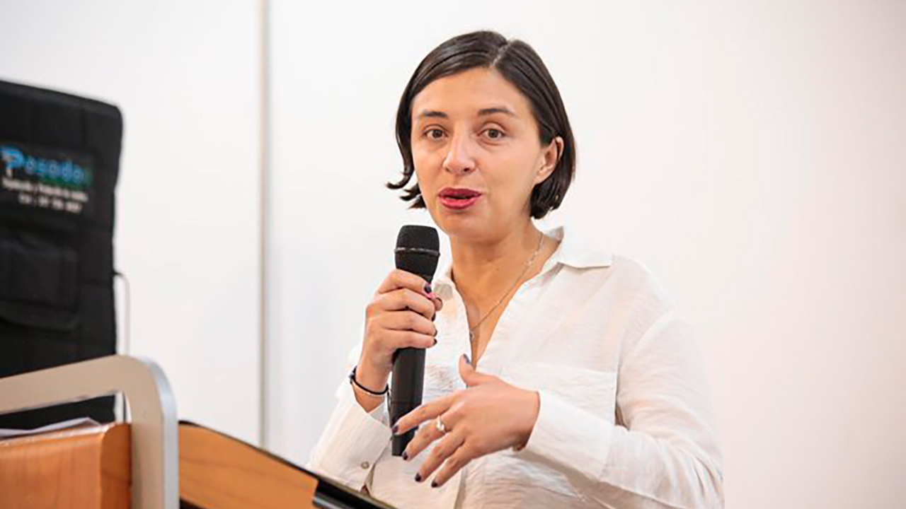 ministra de Agricultura, Martha Carvajalino