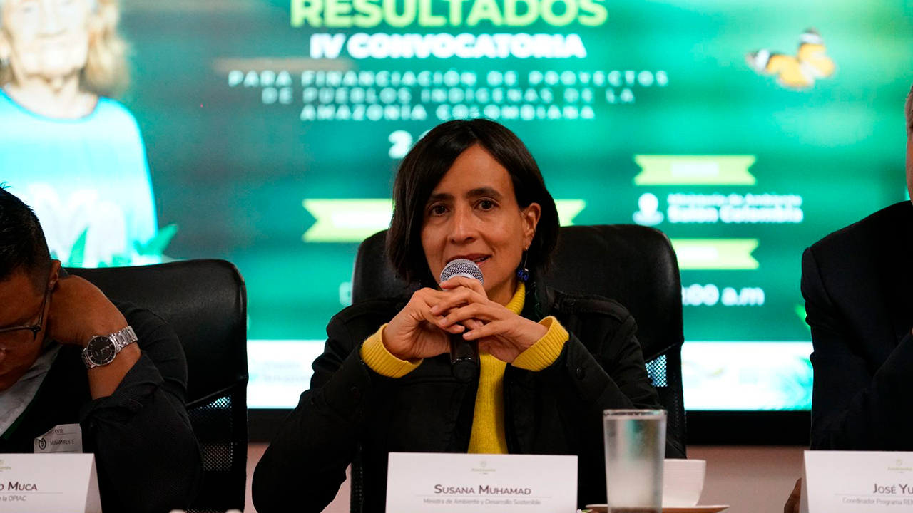 En rueda de prensa, previa a su participación en la COP29 de Azerbaiyán, la ministra Susana Muhamad explicó las prioridades