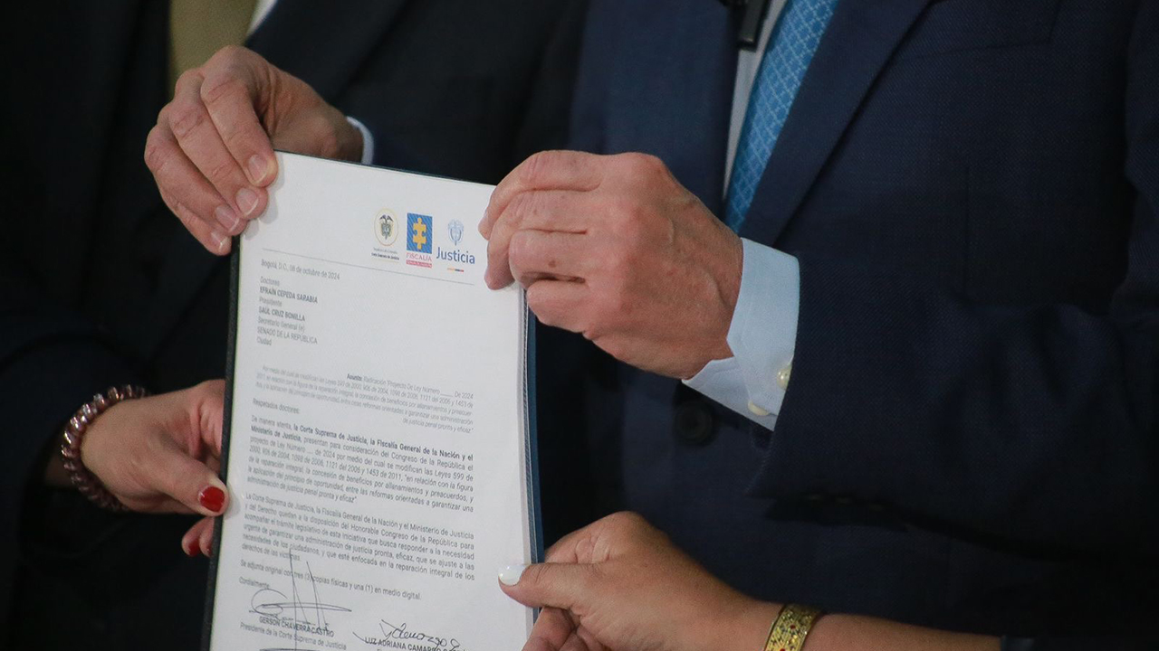 El proyecto de reforma constitucional por una justicia ágil y eficaz, presentado por el Gobierno nacional ante el Congreso 