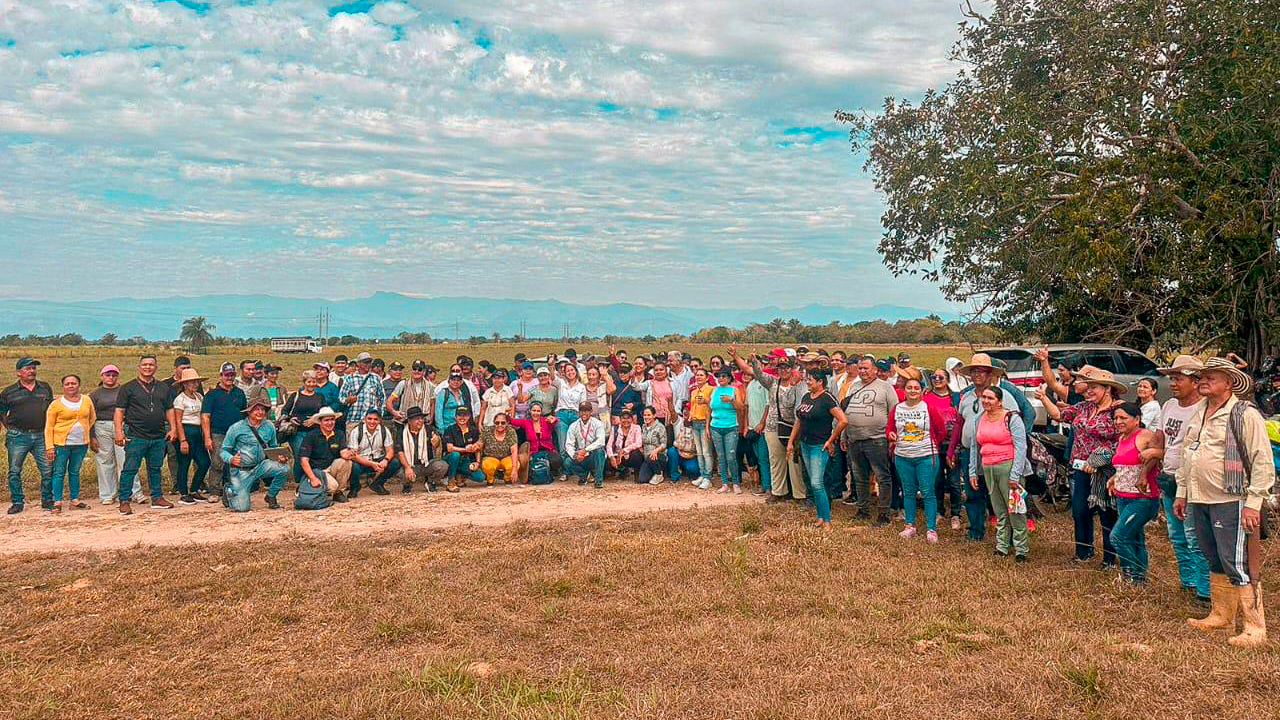 A 25 kilómetros de Yopal (Casanare), en el corregimiento de Tilodirán, el Gobierno nacional, a través de la Agencia Nacional de 