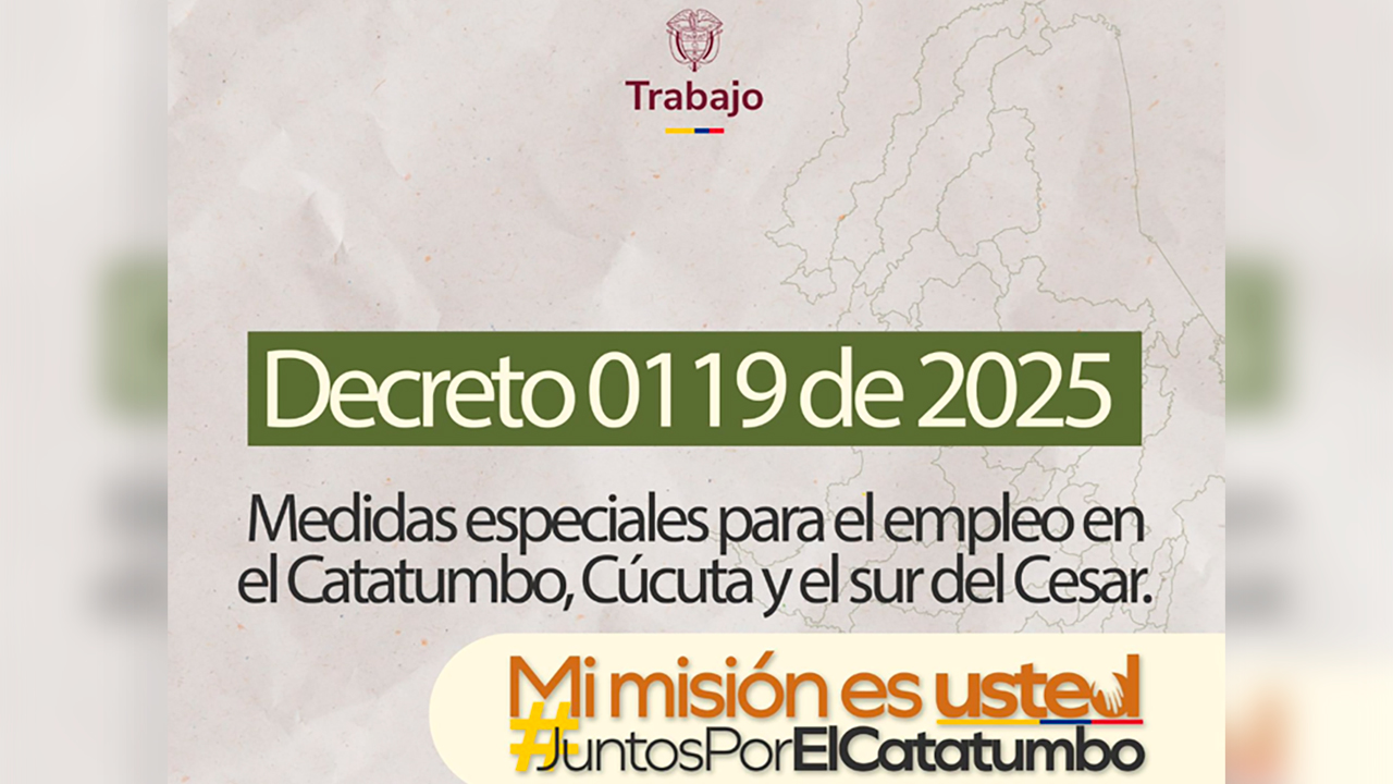 Gobierno decretó trabajo en casa para empleados de empresas privadas de El Catatumbo