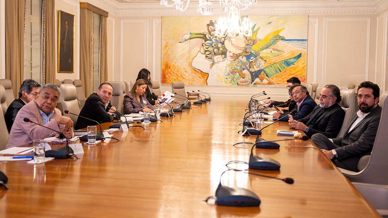 Reunión del Presidente Gustavo Petro con el Fondo Nacional de Prestaciones Sociales del Magisterio (Fomag) 