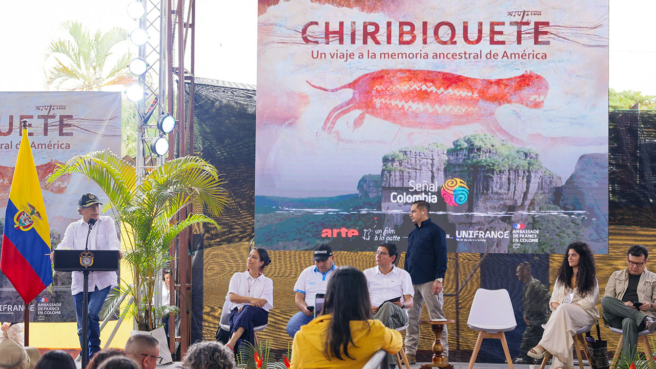La participación del presidente Gustavo Petro en el lanzamiento del documental sobre Chiribiquete reafirma su compromiso 
