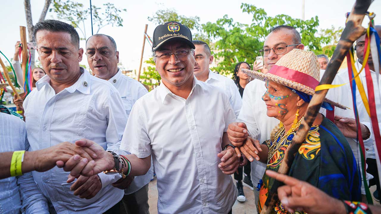 Presidente Gustavo Petro, durante la Instalación de los Comités Ciudadanos de la Consulta Popular por el Sí