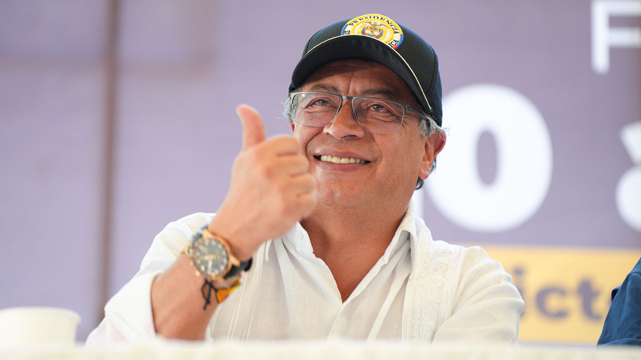 El presidente, Gustavo Petro, destaca el crecimiento económico del país en un 2,7%  en el primer trimestre del 2025, y un 4,2% 