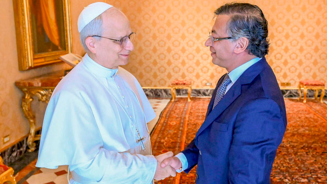 En una audiencia privada, que duró 22 minutos, el presidente Gustavo Petro dialogó con el papa León XIV sobre paz, migración 