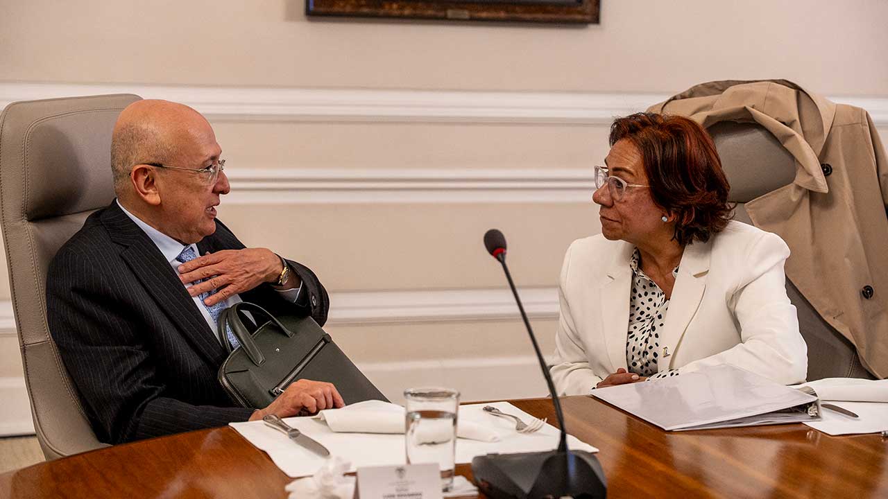 El ministro de Justicia delegado (i), Eduardo Montealegre, se refirió a medios sobre la convocatoria de la Asamblea Nacional Con